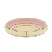 Ginori Diva Giallo Round Change Tray - 6.85"